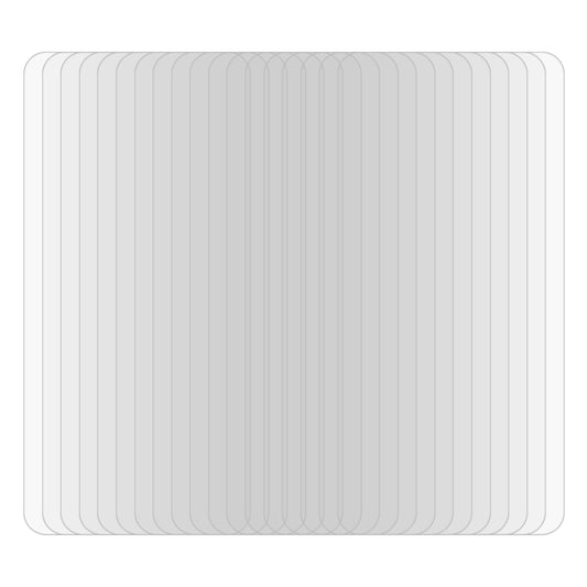 50 PCS 0.26mm 9H 2.5D Tempered Glass Film