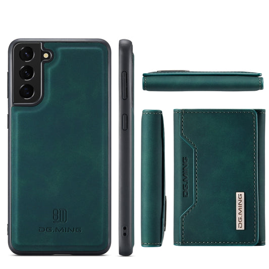 DG.MING M2 Series 3-Fold Multi Card Bag Back Cover Shockproof Case with Wallet & Holder Function