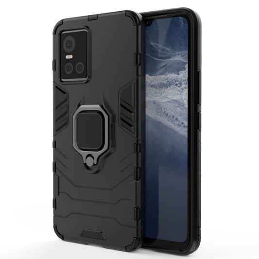 PC + TPU Shockproof Protective Case with Magnetic Ring Holder