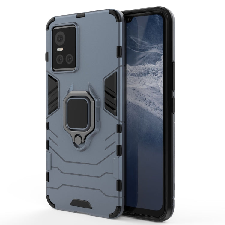 PC + TPU Shockproof Protective Case with Magnetic Ring Holder