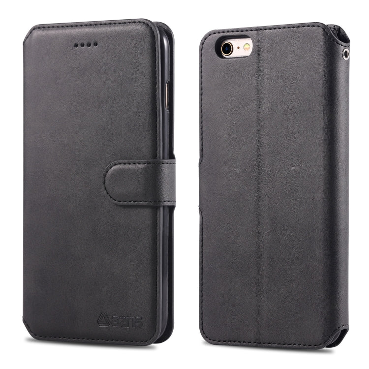 AZNS Calf Texture Magnetic Horizontal Flip PU Leather Case with Holder & Card Slots & Photo Frame, For iPhone 7 Plus / 8 Plus, For iPhone 11 Pro Max, For iPhone 6 / 6s, For iPhone 7 / 8, For iPhone 11, For iPhone XS Max, For iPhone X / XS, For iPhone X...
