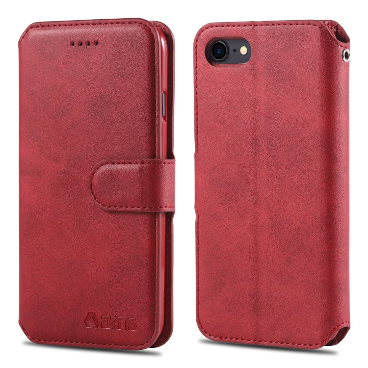 AZNS Calf Texture Magnetic Horizontal Flip PU Leather Case with Holder & Card Slots & Photo Frame, For iPhone 7 Plus / 8 Plus, For iPhone 11 Pro Max, For iPhone 6 / 6s, For iPhone 7 / 8, For iPhone 11, For iPhone XS Max, For iPhone X / XS, For iPhone X...