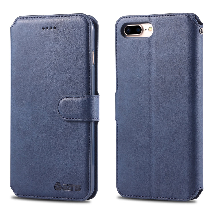 AZNS Calf Texture Magnetic Horizontal Flip PU Leather Case with Holder & Card Slots & Photo Frame, For iPhone 7 Plus / 8 Plus, For iPhone 11 Pro Max, For iPhone 6 / 6s, For iPhone 7 / 8, For iPhone 11, For iPhone XS Max, For iPhone X / XS, For iPhone X...