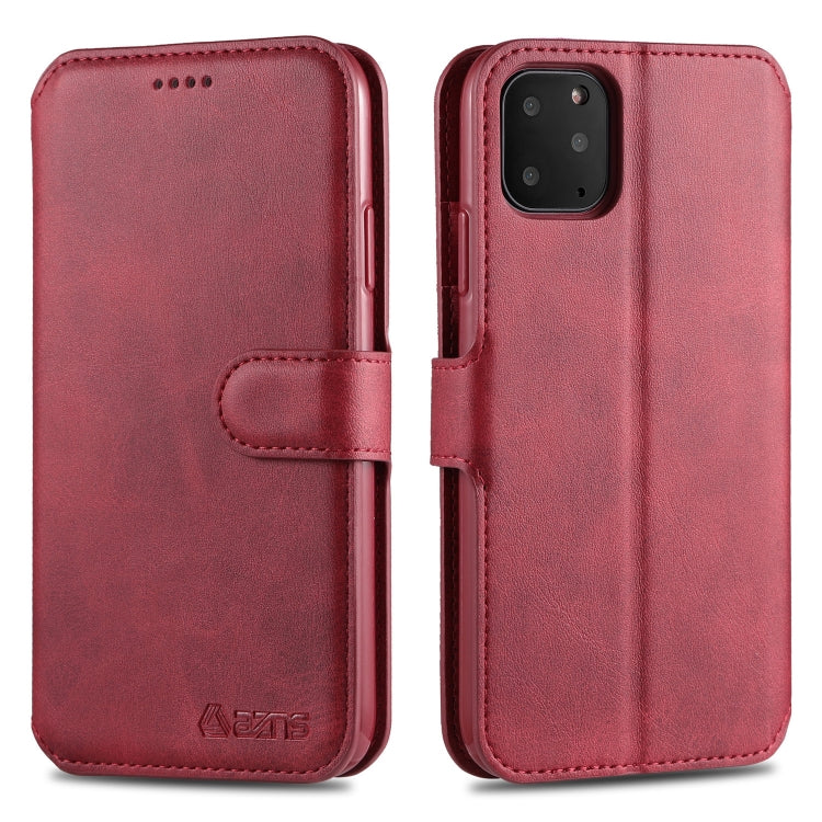 AZNS Calf Texture Magnetic Horizontal Flip PU Leather Case with Holder & Card Slots & Photo Frame, For iPhone 7 Plus / 8 Plus, For iPhone 11 Pro Max, For iPhone 6 / 6s, For iPhone 7 / 8, For iPhone 11, For iPhone XS Max, For iPhone X / XS, For iPhone X...