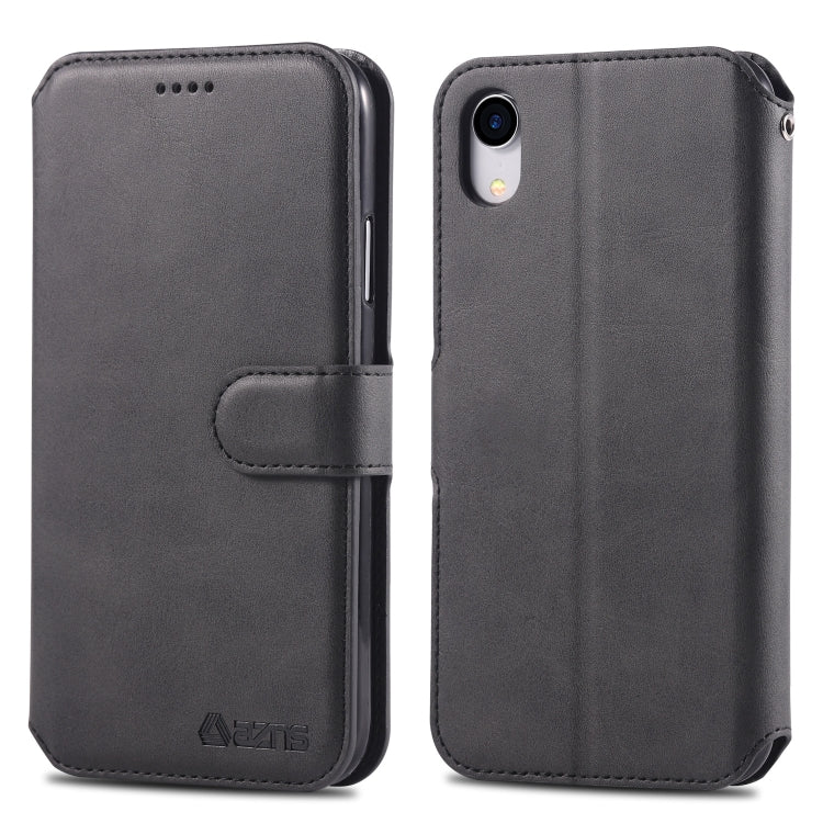 AZNS Calf Texture Magnetic Horizontal Flip PU Leather Case with Holder & Card Slots & Photo Frame, For iPhone 7 Plus / 8 Plus, For iPhone 11 Pro Max, For iPhone 6 / 6s, For iPhone 7 / 8, For iPhone 11, For iPhone XS Max, For iPhone X / XS, For iPhone X...