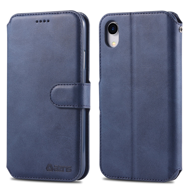 AZNS Calf Texture Magnetic Horizontal Flip PU Leather Case with Holder & Card Slots & Photo Frame, For iPhone 7 Plus / 8 Plus, For iPhone 11 Pro Max, For iPhone 6 / 6s, For iPhone 7 / 8, For iPhone 11, For iPhone XS Max, For iPhone X / XS, For iPhone X...