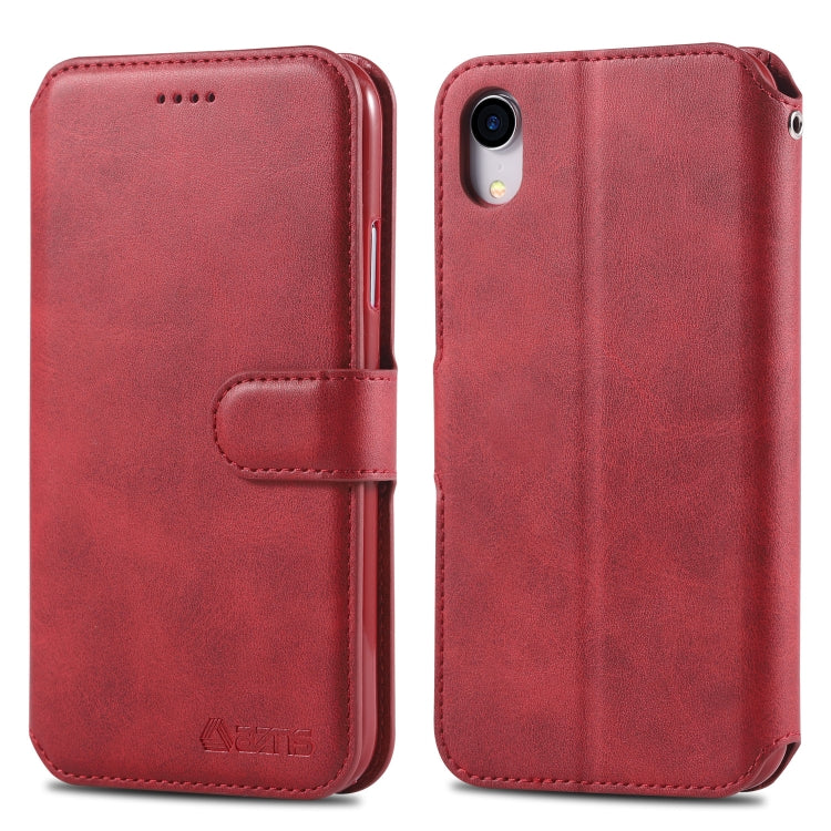 AZNS Calf Texture Magnetic Horizontal Flip PU Leather Case with Holder & Card Slots & Photo Frame, For iPhone 7 Plus / 8 Plus, For iPhone 11 Pro Max, For iPhone 6 / 6s, For iPhone 7 / 8, For iPhone 11, For iPhone XS Max, For iPhone X / XS, For iPhone X...