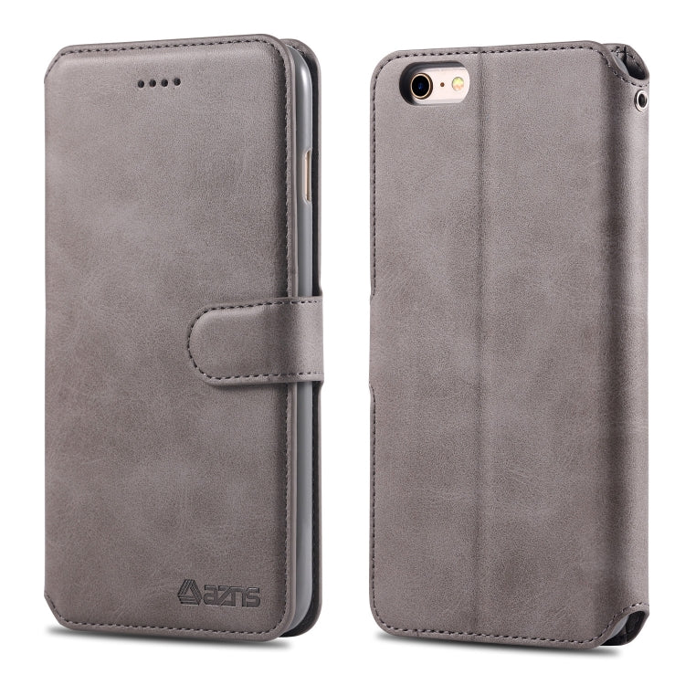 AZNS Calf Texture Magnetic Horizontal Flip PU Leather Case with Holder & Card Slots & Photo Frame, For iPhone 7 Plus / 8 Plus, For iPhone 11 Pro Max, For iPhone 6 / 6s, For iPhone 7 / 8, For iPhone 11, For iPhone XS Max, For iPhone X / XS, For iPhone X...