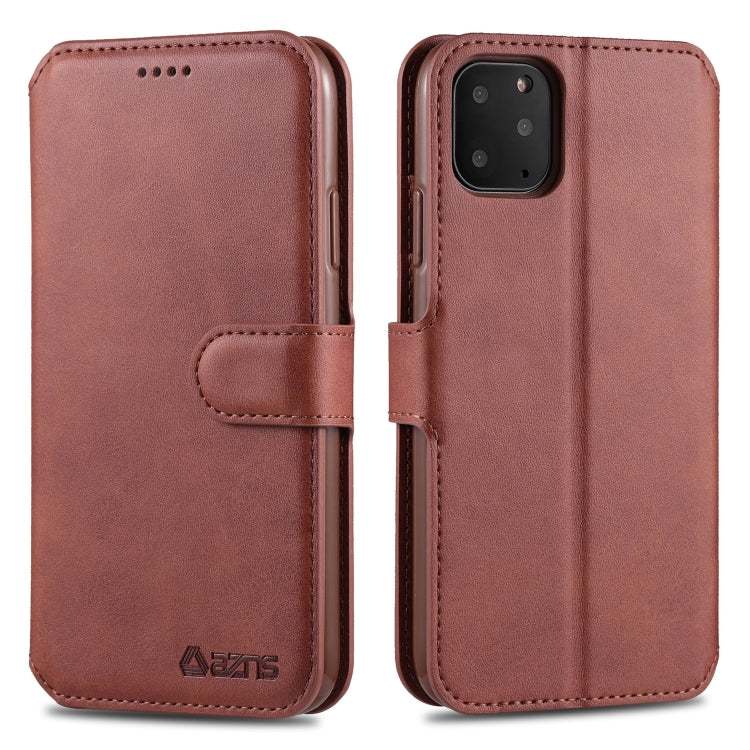 AZNS Calf Texture Magnetic Horizontal Flip PU Leather Case with Holder & Card Slots & Photo Frame, For iPhone 7 Plus / 8 Plus, For iPhone 11 Pro Max, For iPhone 6 / 6s, For iPhone 7 / 8, For iPhone 11, For iPhone XS Max, For iPhone X / XS, For iPhone X...