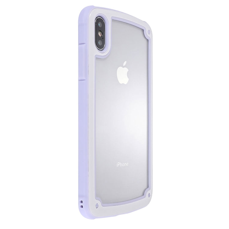 Candy-Colored TPU Transparent Shockproof Case, For iPhone XR