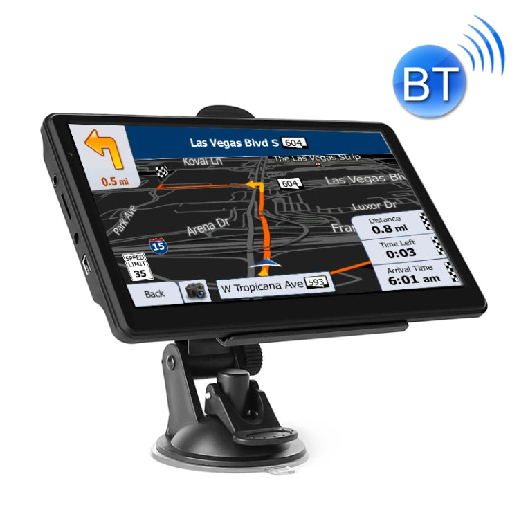 X20 7 inch Car GPS Navigator 8G+256M Capacitive Screen Bluetooth Reversing Image, Europe Map, Australia Map, North America Map
