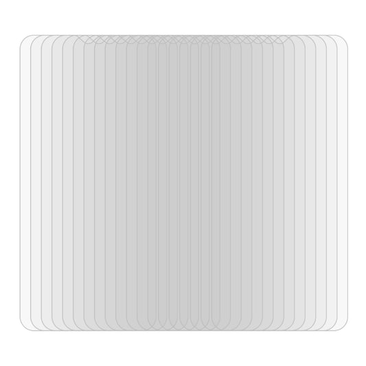 50 PCS 0.26mm 9H 2.5D Tempered Glass Film