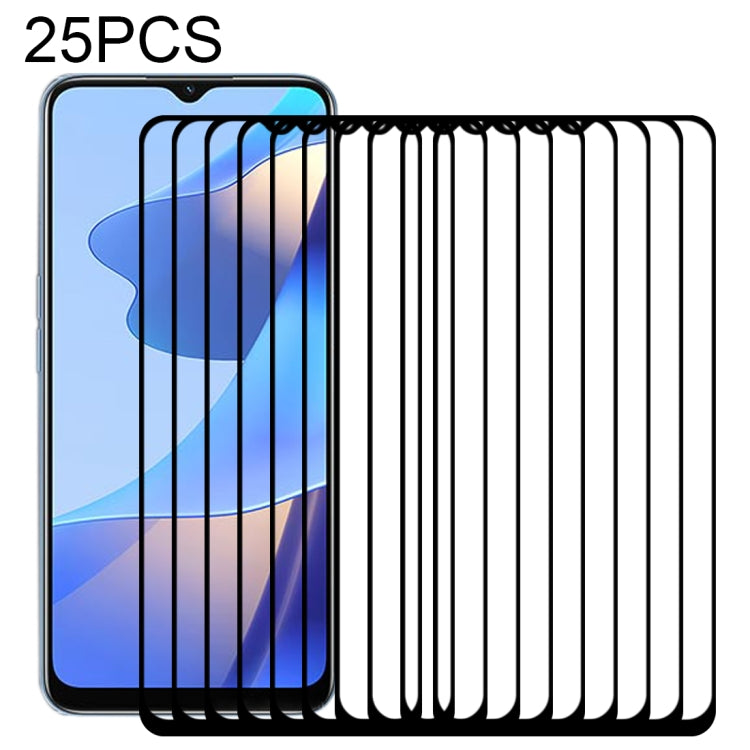 25 PCS Full Glue Full Cover Screen Protector Tempered Glass Film, For Asus Zenfone 8 (25 PCS), For OPPO Reno6 4G / Reno6 Z (25 PCS), For Asus Zenfone 8 Flip (25 PCS), For OPPO A16 / A16S (25 PCS)