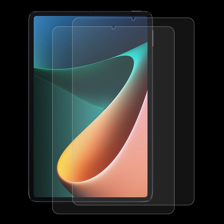 2 PCS 9H 2.5D Explosion-proof Tempered Glass Film, For Xiaomi Pad 5 (2 PCS)