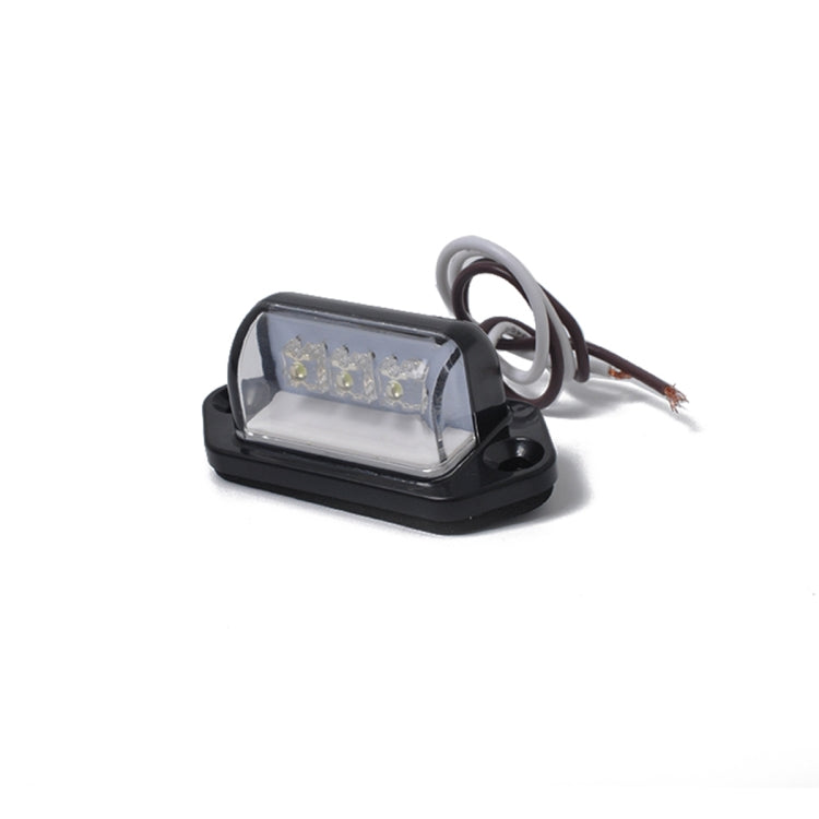A5662  Truck Trailer Lorry 12V 3LEDs Number Licence Plate Light Rear Tail Lamp, A5662