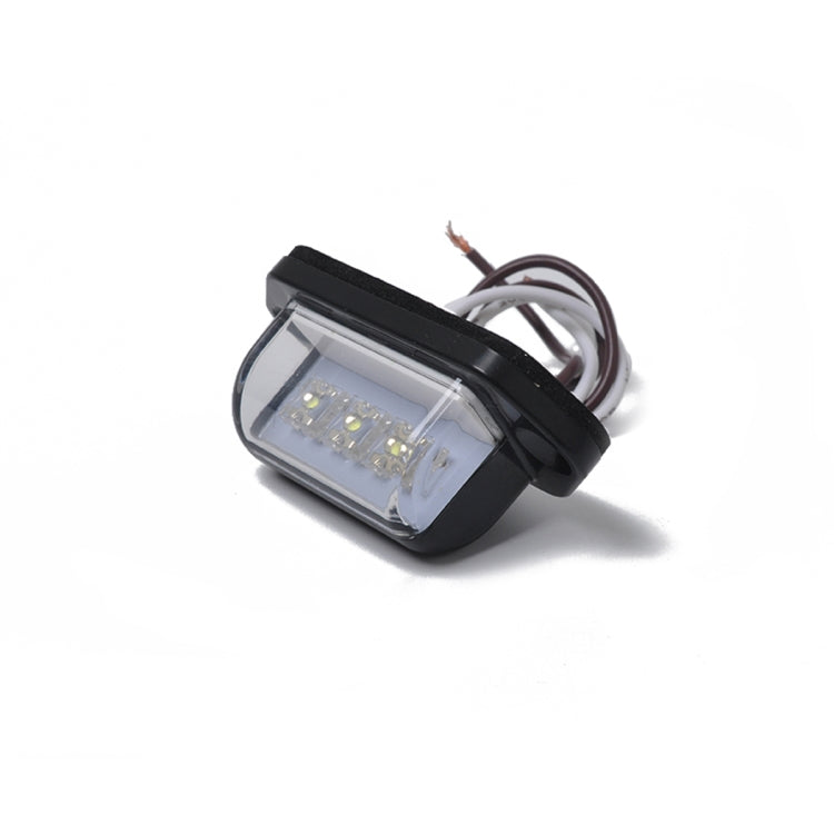 A5662  Truck Trailer Lorry 12V 3LEDs Number Licence Plate Light Rear Tail Lamp, A5662