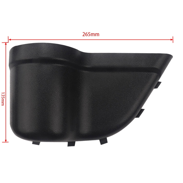 A5968 1 Pair Car Front Door Net Pocket Storage Box Water Cup Holder for Jeep Wrangler, For Jeep Wrangler JK 2011-2018