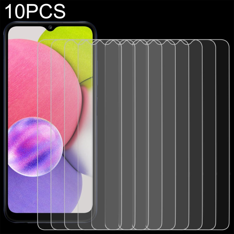 10 PCS 0.26mm 9H 2.5D Tempered Glass Film, For Huawei Maimang 10 SE(10 PCS), For Huawei nova 8i(10 PCS), For Samsung Galaxy A52s 5G / A23s(10 PCS), For Honor X20(10 PCS), For Samsung Galaxy A03s / A03 Core (10 PCS), For Xiaomi Redmi Note 8T(10 PCS)����...