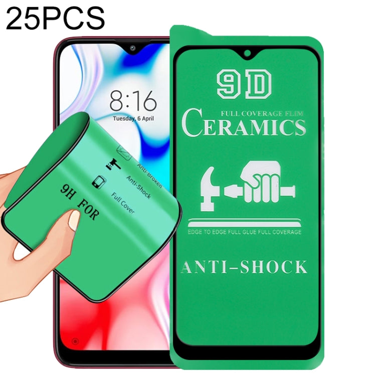 25 PCS 9D Full Screen Full Glue Ceramic Film, For Xiaomi Redmi 8 (25 PCS), For Samsung Galaxy A52s 5G (25 PCS), For Xiaomi Redmi 9A / 9A Sport / 9C / 9C NFC / Poco C31 / 9 Acitv (25 PCS), For Xiaomi Redmi 10 (25 PCS)������������������������������������...