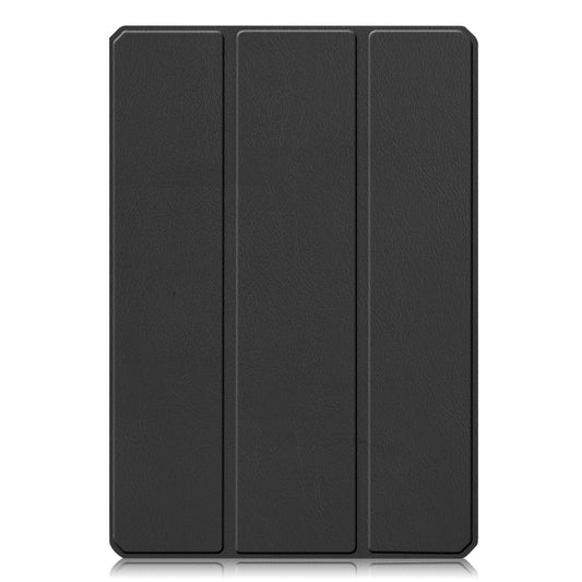 Custer Texture Horizontal Flip Leather Case with Three-folding Holder & Sleep / Wake-up Function
