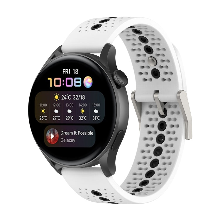 Universal Colorful Hole Silicone Replacement Strap Watchband