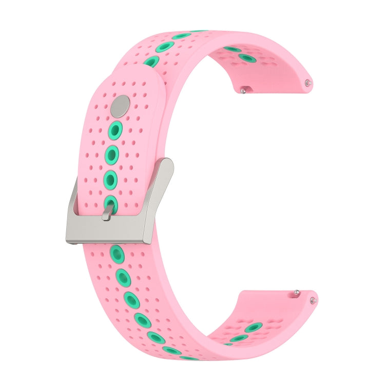 Universal Colorful Hole Silicone Replacement Strap Watchband
