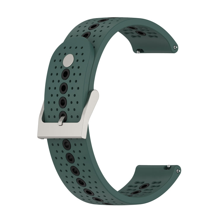 Universal Colorful Hole Silicone Replacement Strap Watchband