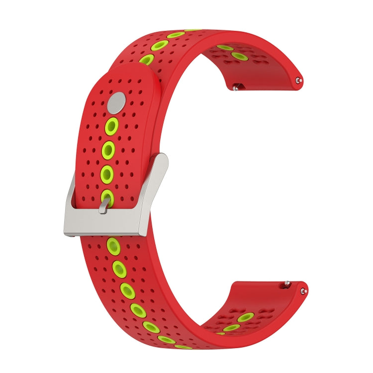 Universal Colorful Hole Silicone Replacement Strap Watchband