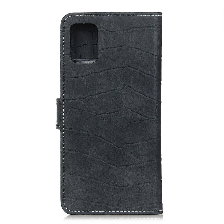 Crocodile Texture Horizontal Flip Leather Case with Holder & Card Slots & Wallet, For Samsung Galaxy A51