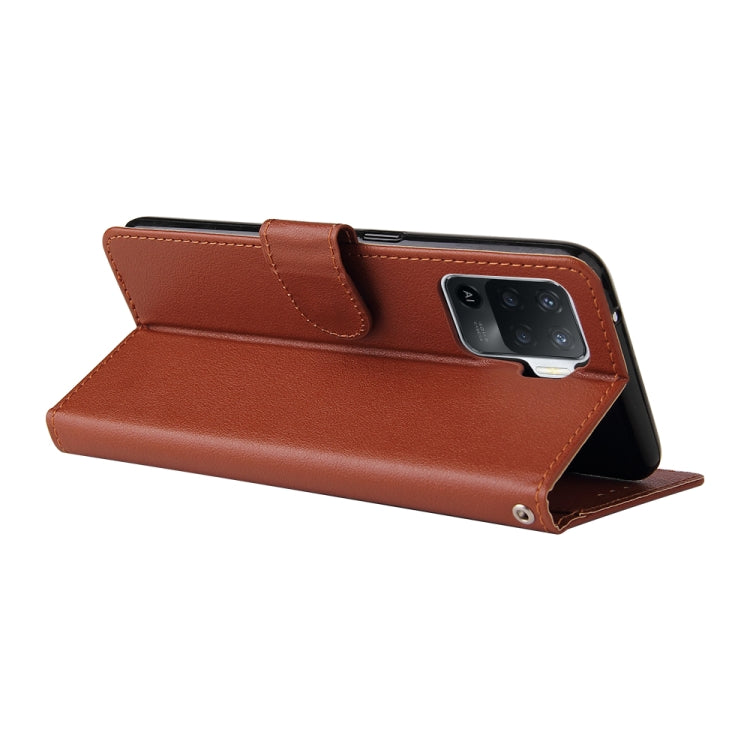 Multifunctional Horizontal Flip Leather Case, with Three Card Slot & Holder & Double Zip Wallett & Photo Frame & Lanyard