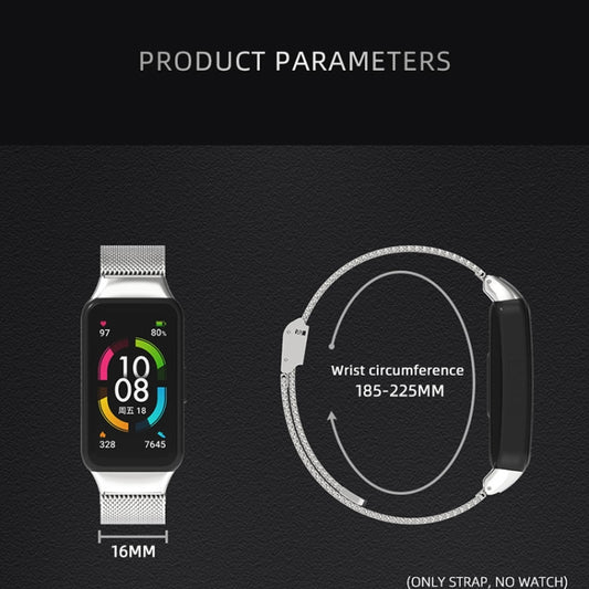 MIJOBS Milan Stainless Steel Magnetic Replacement Strap Watchband