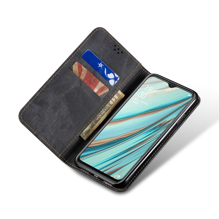 Denim Texture Casual Style Horizontal Flip Leather Case with Holder & Card Slots & Wallet, For OPPO A9 / F11, For OPPO Reno 2, For Huawei Mate 30, For Huawei P30 Pro, For Huawei P30, For Huawei P Smart Z / Y9 Prime, For Huawei Y9 (2019)����������������...