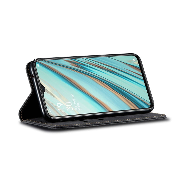 Denim Texture Casual Style Horizontal Flip Leather Case with Holder & Card Slots & Wallet, For OPPO A9 / F11, For OPPO Reno 2, For Huawei Mate 30, For Huawei P30 Pro, For Huawei P30, For Huawei P Smart Z / Y9 Prime, For Huawei Y9 (2019)����������������...