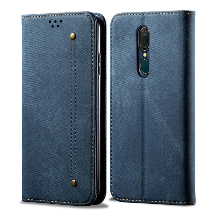 Denim Texture Casual Style Horizontal Flip Leather Case with Holder & Card Slots & Wallet, For OPPO A9 / F11, For OPPO Reno 2, For Huawei Mate 30, For Huawei P30 Pro, For Huawei P30, For Huawei P Smart Z / Y9 Prime, For Huawei Y9 (2019)����������������...