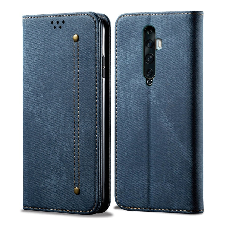 Denim Texture Casual Style Horizontal Flip Leather Case with Holder & Card Slots & Wallet, For OPPO A9 / F11, For OPPO Reno 2, For Huawei Mate 30, For Huawei P30 Pro, For Huawei P30, For Huawei P Smart Z / Y9 Prime, For Huawei Y9 (2019)����������������...