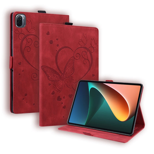 Love Butterfly Pattern Horizontal Flip Leather Case with Holder & Sleep / Wake-up Function