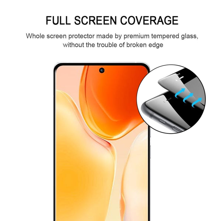 3D Curved Edge Full Screen Tempered Glass Film, For vivo X70 Pro (1 PC), For vivo X70 Pro+ (1 PC)