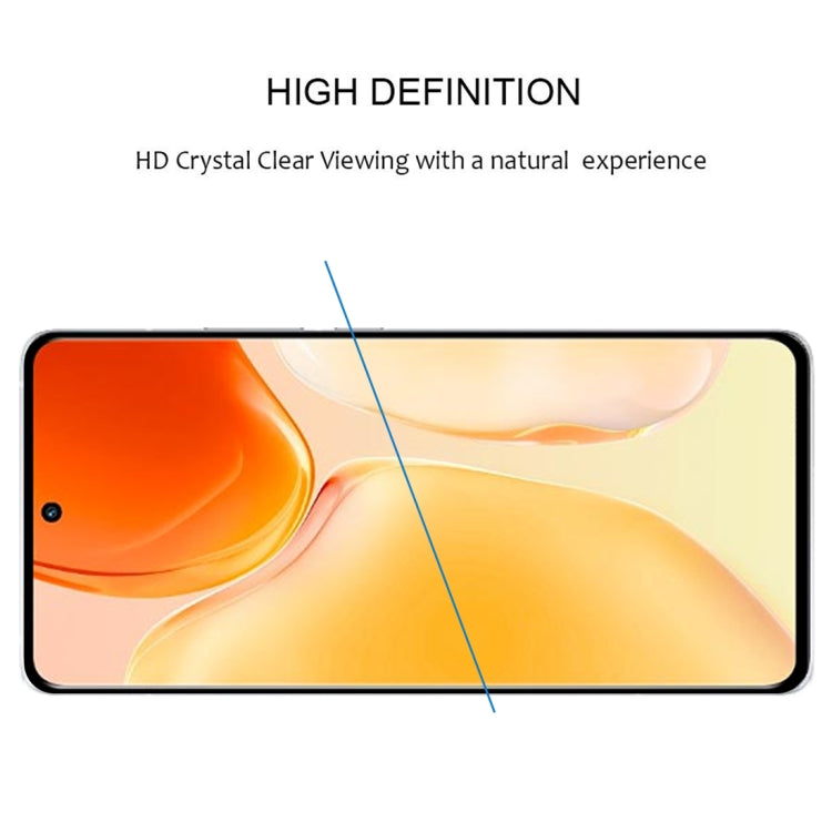 3D Curved Edge Full Screen Tempered Glass Film, For vivo X70 Pro (1 PC), For vivo X70 Pro+ (1 PC)