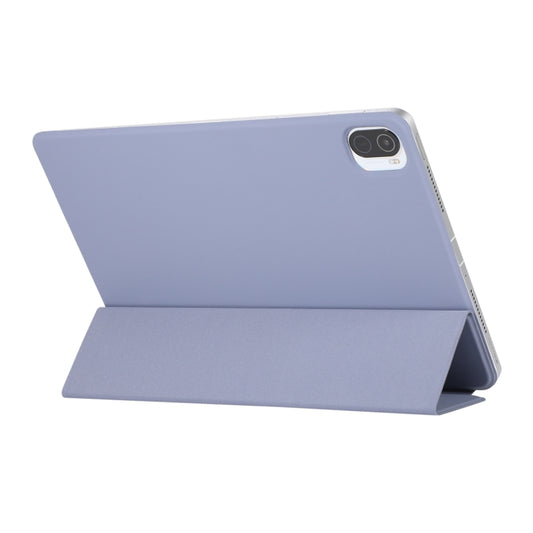Solid Color Magnetic Horizontal Flip Leather Case with Holder