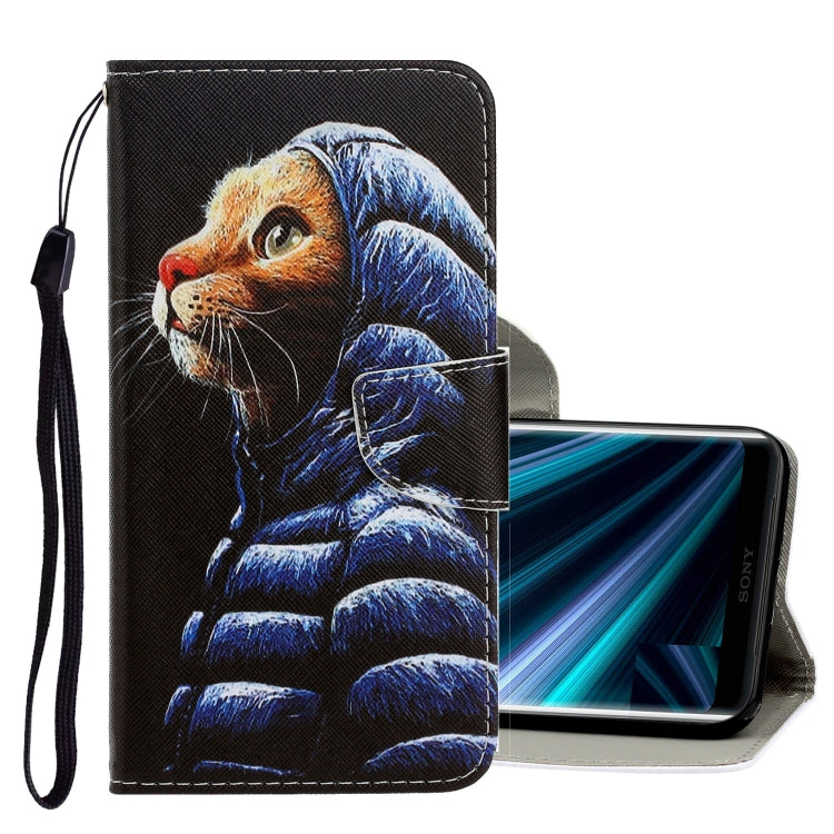 3D Colored Drawing Horizontal Flip PU Leather Case with Holder & Card Slots & Wallet, For Sony Xperia 20, For Sony Xperia XZ3, For Sony Xperia XZ4, For Sony Xperia XZ5, For Xiaomi Redmi 8, For Xiaomi Redmi 7A