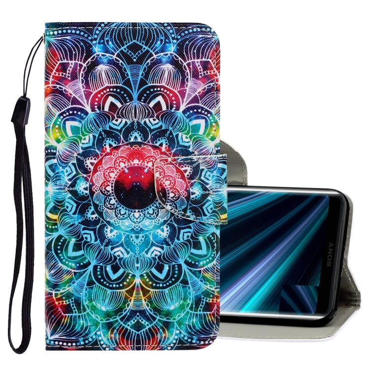 3D Colored Drawing Horizontal Flip PU Leather Case with Holder & Card Slots & Wallet, For Sony Xperia 20, For Sony Xperia XZ3, For Sony Xperia XZ4, For Sony Xperia XZ5, For Xiaomi Redmi 8, For Xiaomi Redmi 7A
