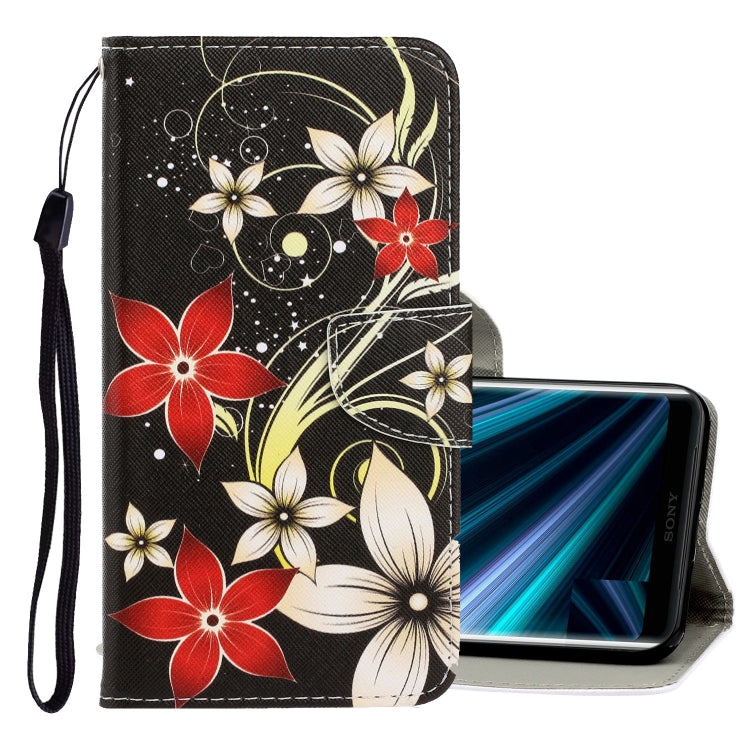 3D Colored Drawing Horizontal Flip PU Leather Case with Holder & Card Slots & Wallet, For Sony Xperia 20, For Sony Xperia XZ3, For Sony Xperia XZ4, For Sony Xperia XZ5, For Xiaomi Redmi 8, For Xiaomi Redmi 7A