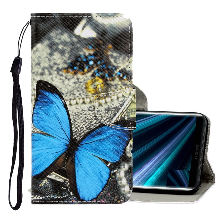 3D Colored Drawing Horizontal Flip PU Leather Case with Holder & Card Slots & Wallet, For Sony Xperia 20, For Sony Xperia XZ3, For Sony Xperia XZ4, For Sony Xperia XZ5, For Xiaomi Redmi 8, For Xiaomi Redmi 7A
