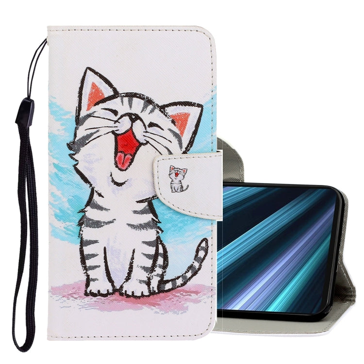 3D Colored Drawing Horizontal Flip PU Leather Case with Holder & Card Slots & Wallet, For Sony Xperia 20, For Sony Xperia XZ3, For Sony Xperia XZ4, For Sony Xperia XZ5, For Xiaomi Redmi 8, For Xiaomi Redmi 7A