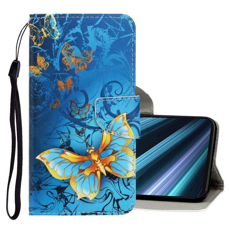 3D Colored Drawing Horizontal Flip PU Leather Case with Holder & Card Slots & Wallet, For Sony Xperia 20, For Sony Xperia XZ3, For Sony Xperia XZ4, For Sony Xperia XZ5, For Xiaomi Redmi 8, For Xiaomi Redmi 7A
