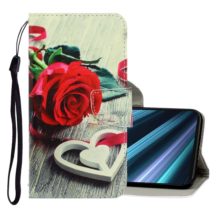 3D Colored Drawing Horizontal Flip PU Leather Case with Holder & Card Slots & Wallet, For Sony Xperia 20, For Sony Xperia XZ3, For Sony Xperia XZ4, For Sony Xperia XZ5, For Xiaomi Redmi 8, For Xiaomi Redmi 7A