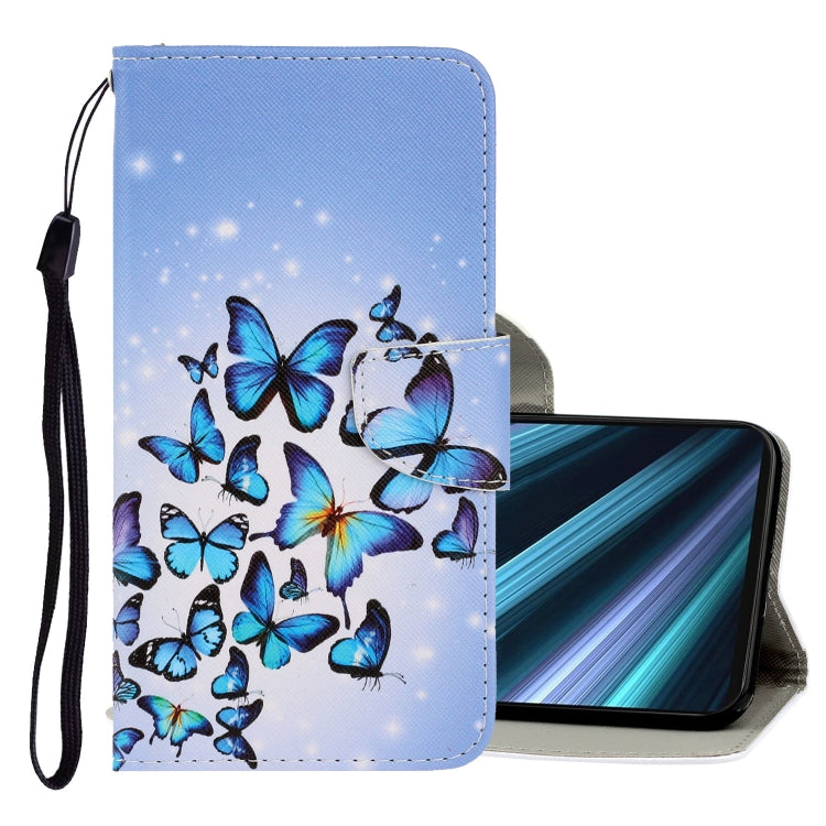 3D Colored Drawing Horizontal Flip PU Leather Case with Holder & Card Slots & Wallet, For Sony Xperia 20, For Sony Xperia XZ3, For Sony Xperia XZ4, For Sony Xperia XZ5, For Xiaomi Redmi 8, For Xiaomi Redmi 7A