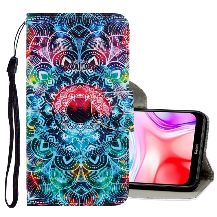 3D Colored Drawing Horizontal Flip PU Leather Case with Holder & Card Slots & Wallet, For Sony Xperia 20, For Sony Xperia XZ3, For Sony Xperia XZ4, For Sony Xperia XZ5, For Xiaomi Redmi 8, For Xiaomi Redmi 7A