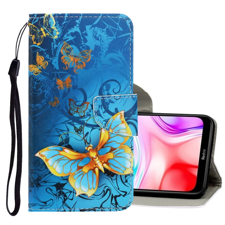 3D Colored Drawing Horizontal Flip PU Leather Case with Holder & Card Slots & Wallet, For Sony Xperia 20, For Sony Xperia XZ3, For Sony Xperia XZ4, For Sony Xperia XZ5, For Xiaomi Redmi 8, For Xiaomi Redmi 7A