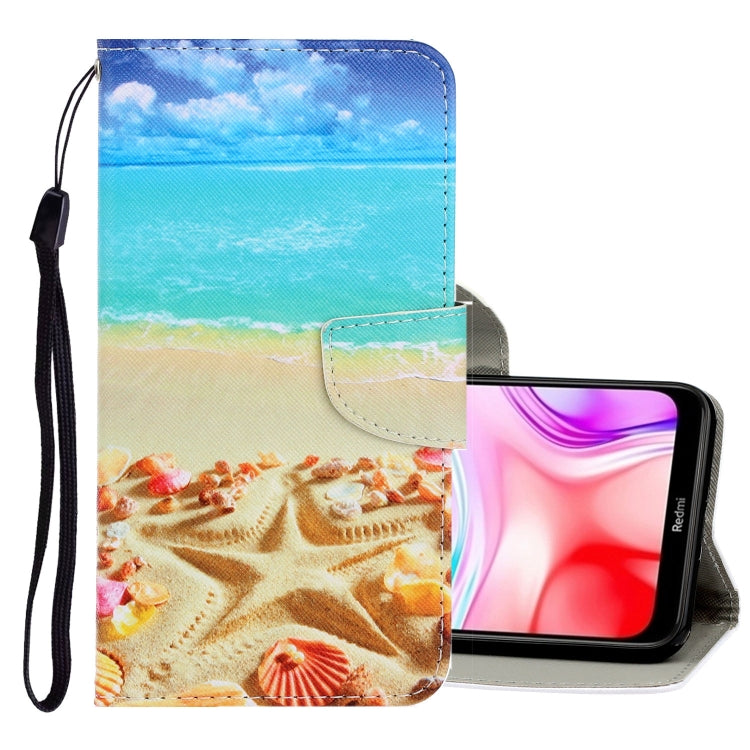 3D Colored Drawing Horizontal Flip PU Leather Case with Holder & Card Slots & Wallet, For Sony Xperia 20, For Sony Xperia XZ3, For Sony Xperia XZ4, For Sony Xperia XZ5, For Xiaomi Redmi 8, For Xiaomi Redmi 7A